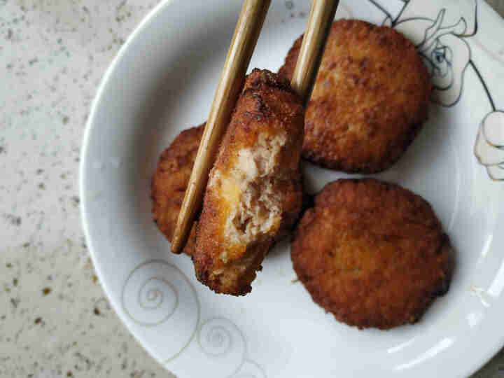 海购时代 纯手工三文鱼饼鱼排西餐食材 净重400g 8块盒装怎么样，好用吗，口碑，心得，评价，试用报告,第8张