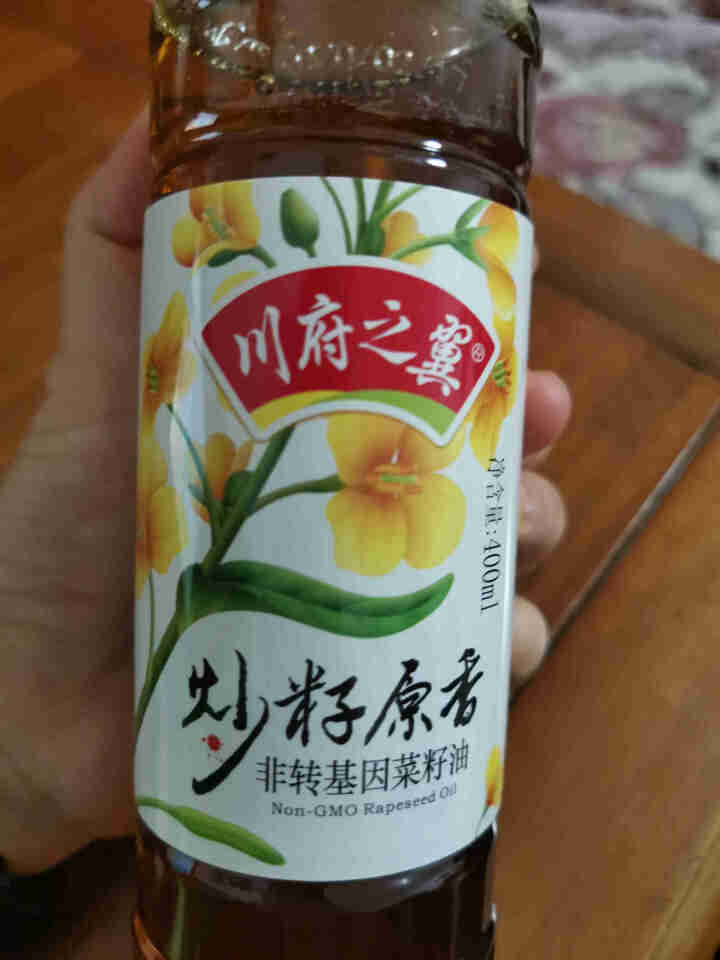 川府之翼 食用油 非转基因 火炒小榨 原香菜籽油400ml怎么样，好用吗，口碑，心得，评价，试用报告,第2张