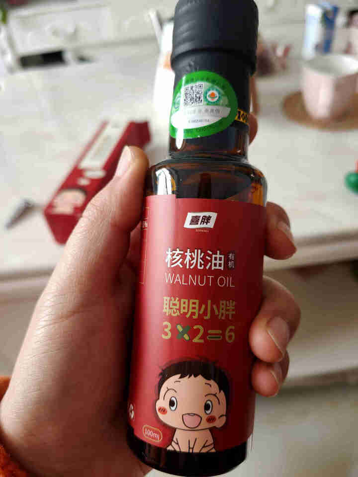 喜胖（XIPANG）有机核桃油100ml 物理冷榨 适用于儿童及孕妇食用油怎么样，好用吗，口碑，心得，评价，试用报告,第3张