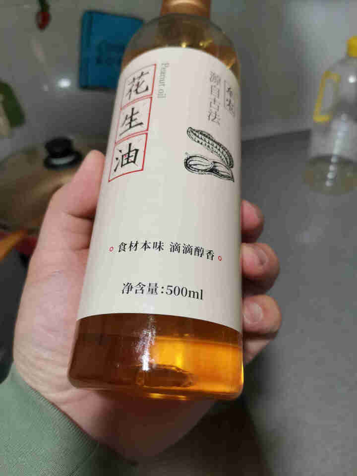 牟农 食用油 古法压榨Ⅱ 花生油500ml 烟台恒邦出品怎么样，好用吗，口碑，心得，评价，试用报告,第3张