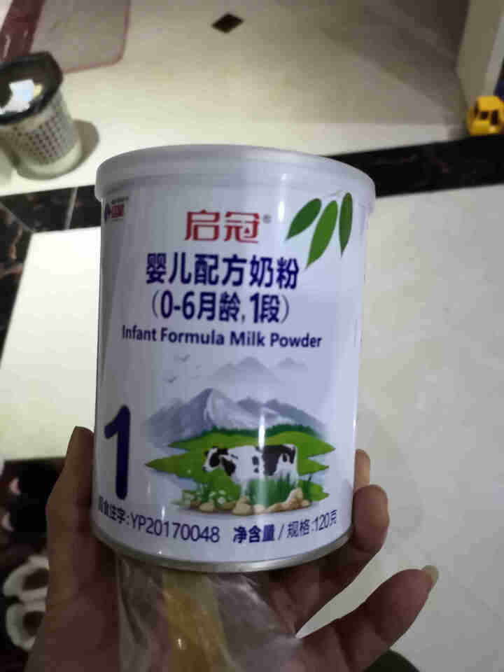 红星奶粉启冠婴儿奶粉体验装全产业链追溯防伪120g 1段怎么样，好用吗，口碑，心得，评价，试用报告,第2张