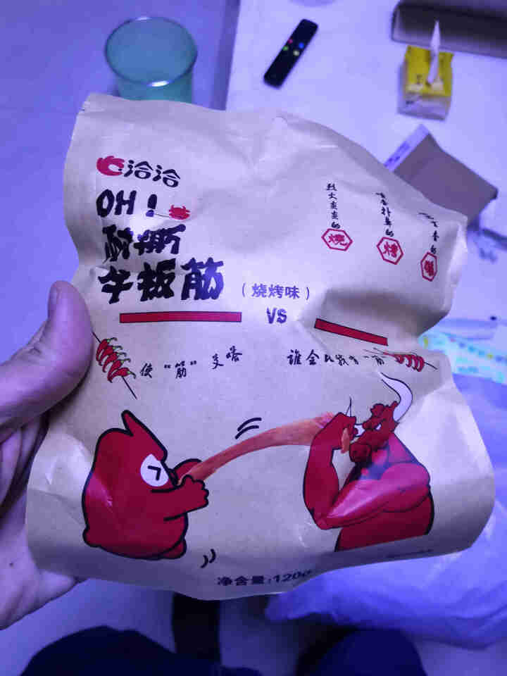 洽洽牛板筋辣条牛肉办公室零食小吃休闲零食 洽洽牛板筋120g怎么样，好用吗，口碑，心得，评价，试用报告,第2张