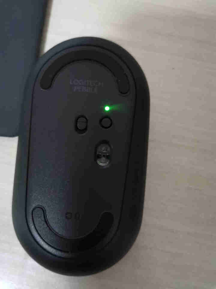 罗技（Logitech）Pebble 鹅卵石轻薄型静音鼠标 蓝牙无线双模 静音 便携 时尚鼠标 鼠年限量款*黑色怎么样，好用吗，口碑，心得，评价，试用报告,第4张