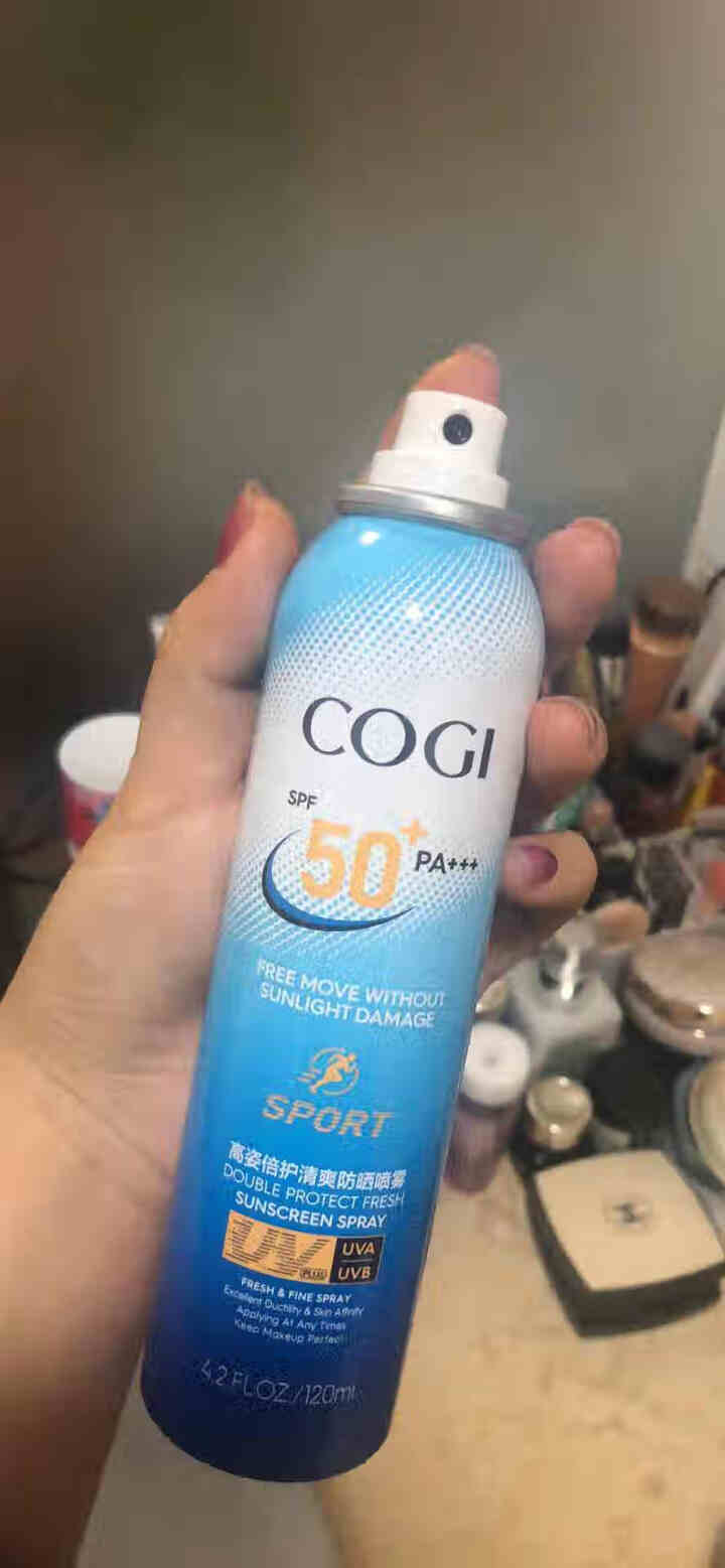 高姿倍护清爽防晒喷雾SPF50+PA+++清爽不油腻补水学生防晒霜喷雾女男 清爽防晒喷雾怎么样，好用吗，口碑，心得，评价，试用报告,第4张