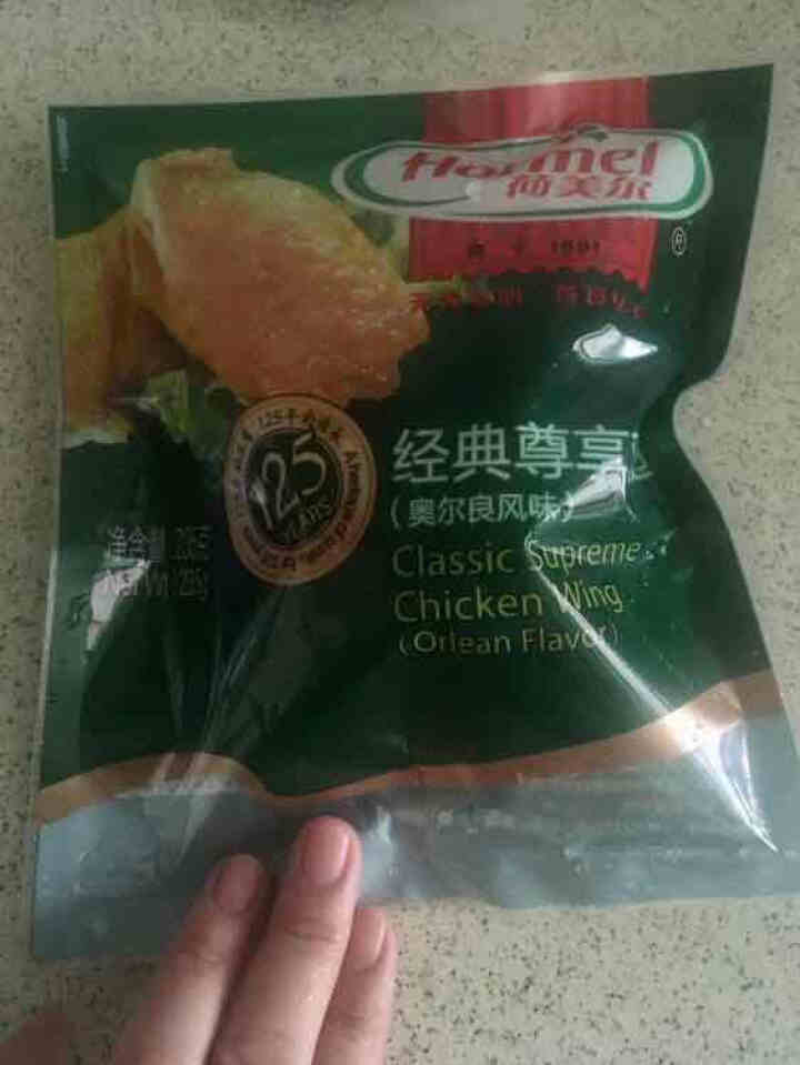 荷美尔（Hormel）奥尔良风味尊享鸡翅235g/袋 冷冻食品 微波鸡翅 鸡翅中 炸鸡翅 鸡翅膀 烧烤食材怎么样，好用吗，口碑，心得，评价，试用报告,第3张