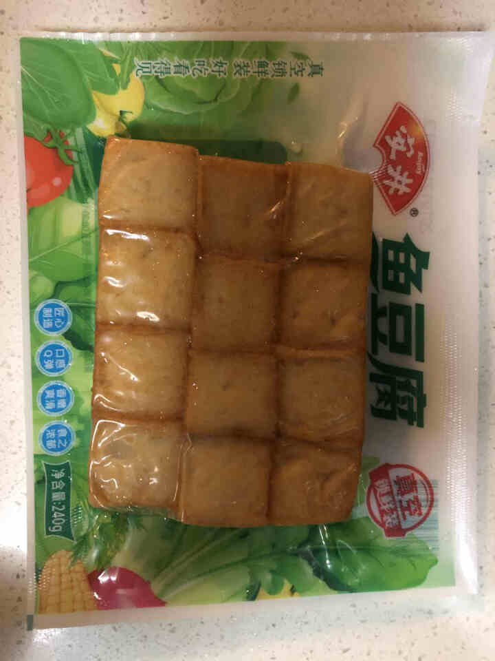 安井 锁鲜装鱼豆腐 240g 鲜美嫩滑 火锅食材怎么样，好用吗，口碑，心得，评价，试用报告,第2张