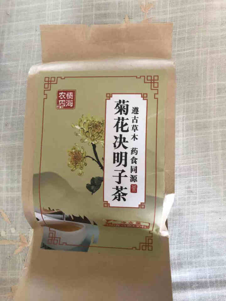 菊花决明子茶 枸杞牛蒡根金银花桂花茶甘草组合花草茶养生茶袋泡茶 菊花决明子茶1袋 菊花决明子茶1袋怎么样，好用吗，口碑，心得，评价，试用报告,第2张