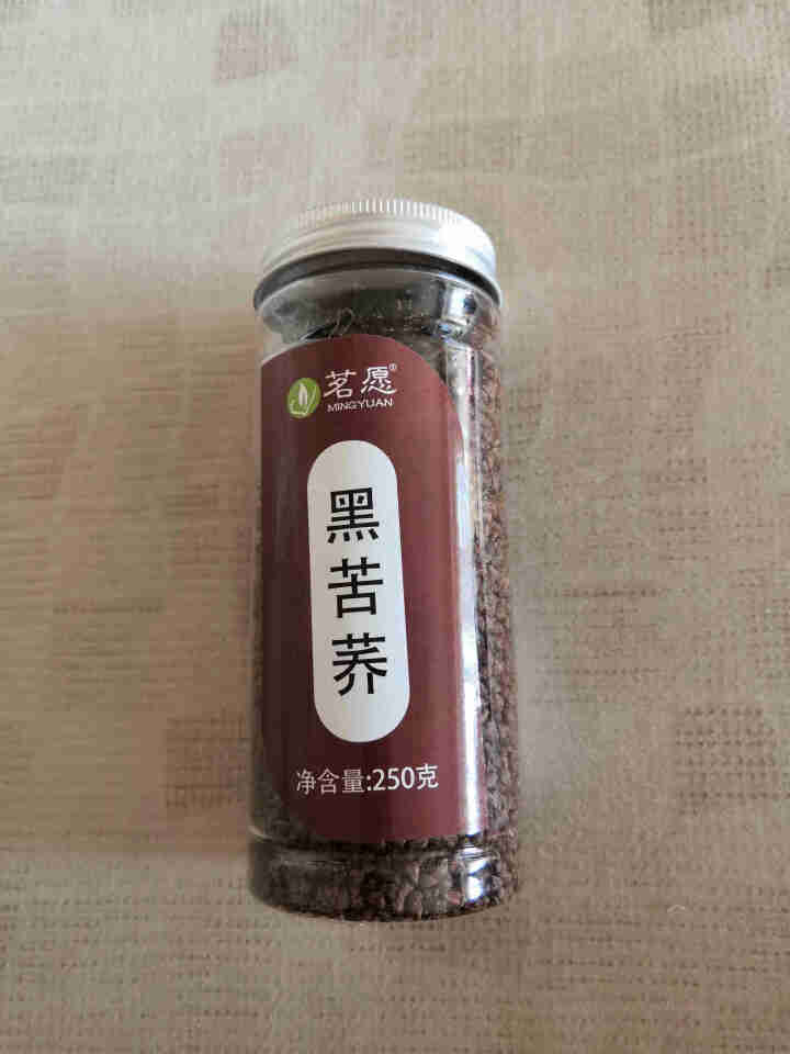 【拍2罐=发3罐】黑苦荞茶 全胚芽全颗粒荞麦茶养生茶 四川大凉山黑珍珠苦荞茶罐装 250克/罐怎么样，好用吗，口碑，心得，评价，试用报告,第2张