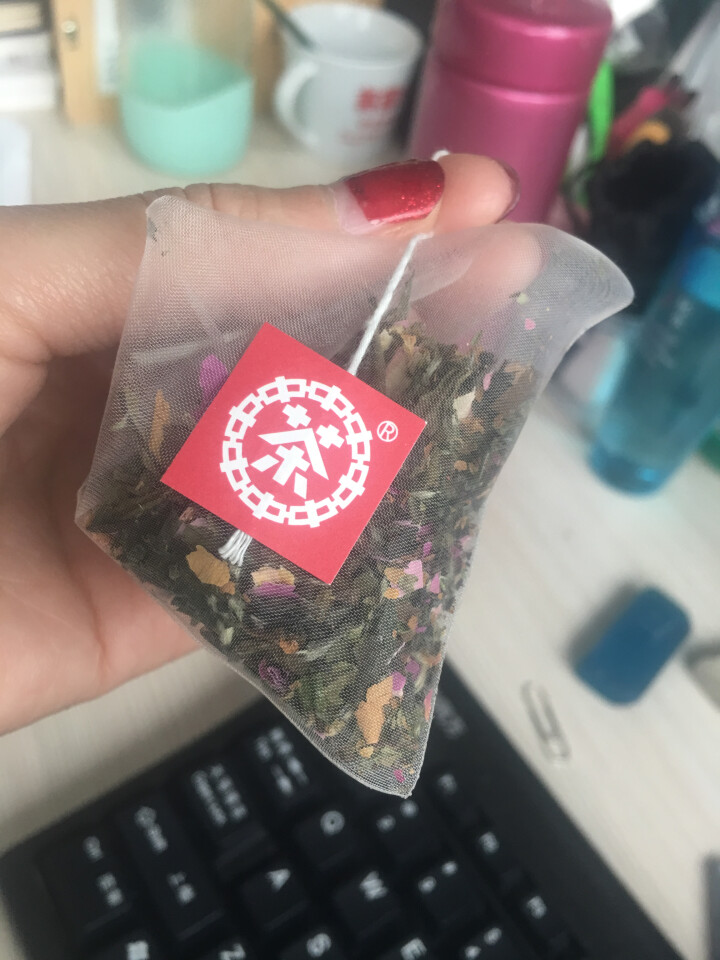 中茶清茶玫瑰白茶花草茶 茶叶袋泡10包一盒25g 玫瑰白茶试用装1袋怎么样，好用吗，口碑，心得，评价，试用报告,第2张