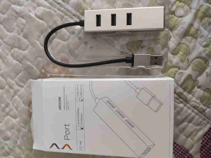 OFCCOM USB3.0千兆有线网卡转RJ45网线接口转换器 适用苹果笔记本电脑外置网口转接头 USB接口2.0百兆 苹果银怎么样，好用吗，口碑，心得，评价，,第4张