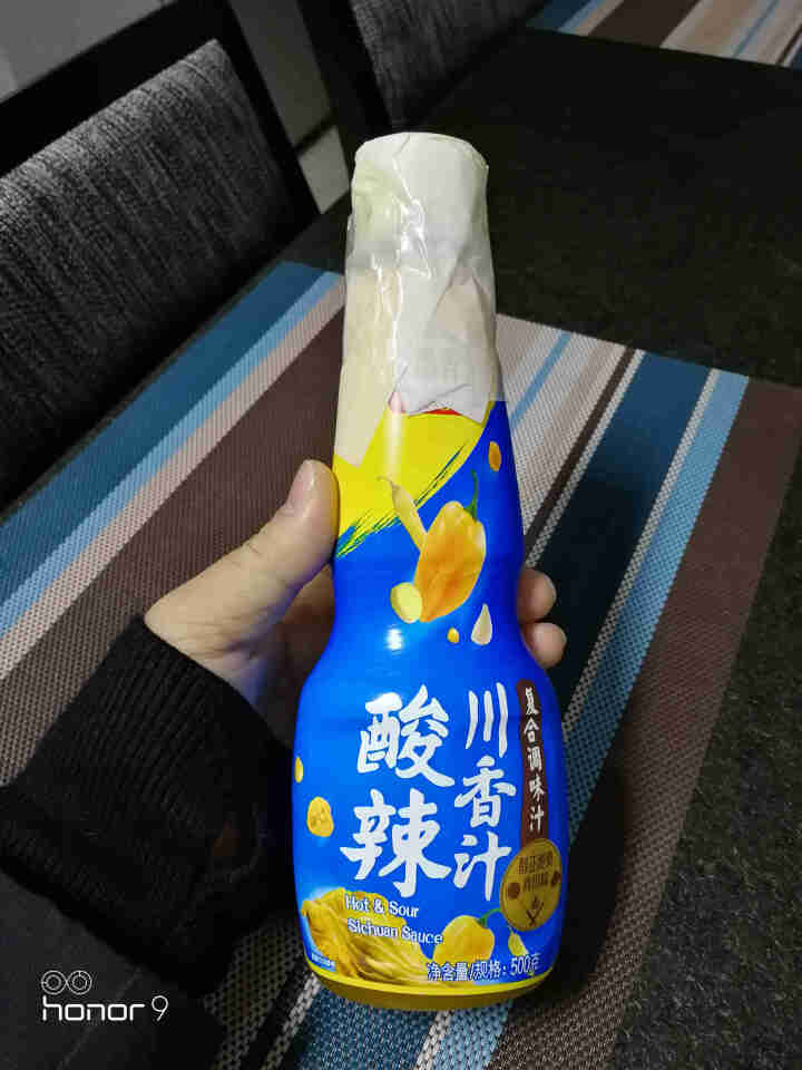 豪吉酸辣川香汁 川味辣油辣椒酱调味品 火锅料蘸料凉拌调料 酸辣汁500g/瓶怎么样，好用吗，口碑，心得，评价，试用报告,第2张