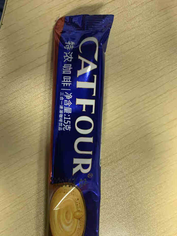 Catfour 特浓咖啡160条/40条 提神速溶三合一咖啡粉600g 蓝山风味黑咖啡组合 正品特惠 特浓咖啡 40条600g*1袋怎么样，好用吗，口碑，心得，,第3张