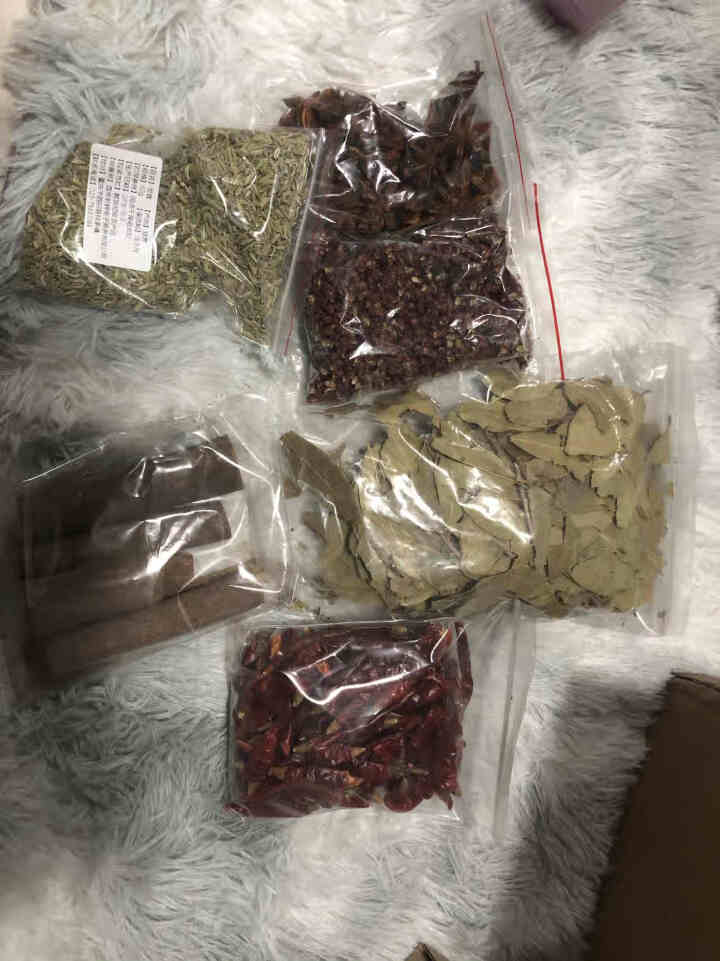 【酉阳馆】家庭调味套装花椒八角大料香叶辣椒桂皮茴香组合大全300g袋装火锅炖煮炒卤香料大全 6种香料大全300g（50g×6）怎么样，好用吗，口碑，心得，评价，,第2张