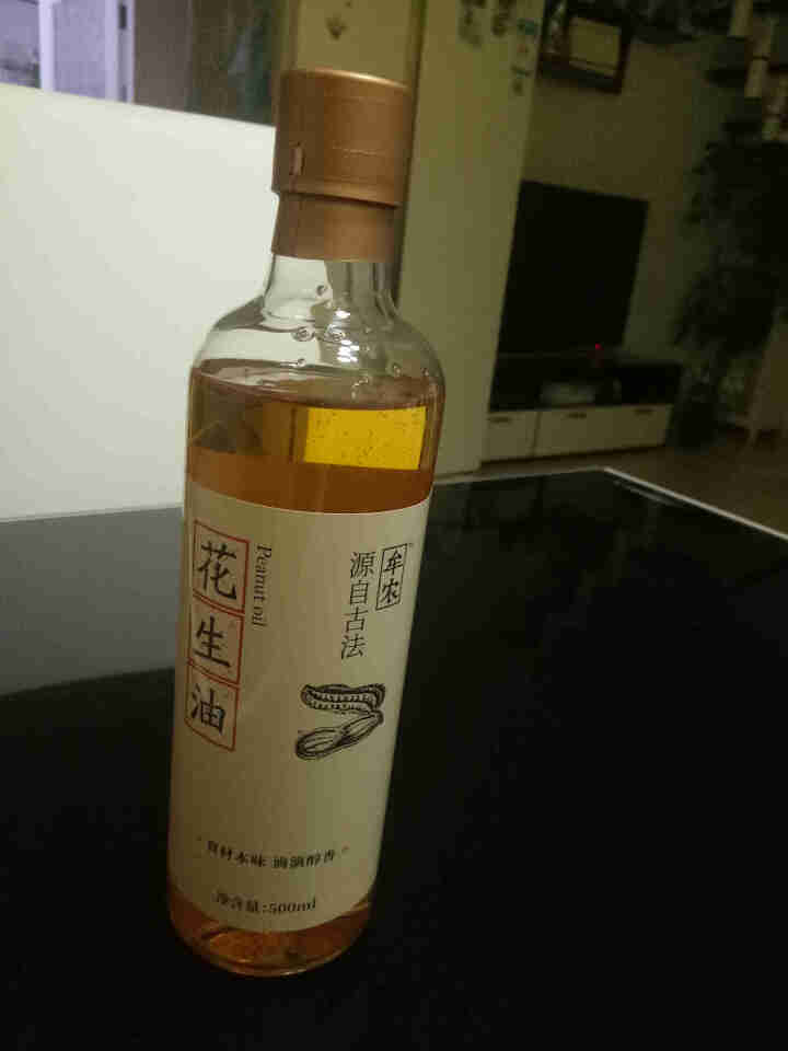 牟农 食用油 古法压榨Ⅱ 花生油500ml 烟台恒邦出品怎么样，好用吗，口碑，心得，评价，试用报告,第2张