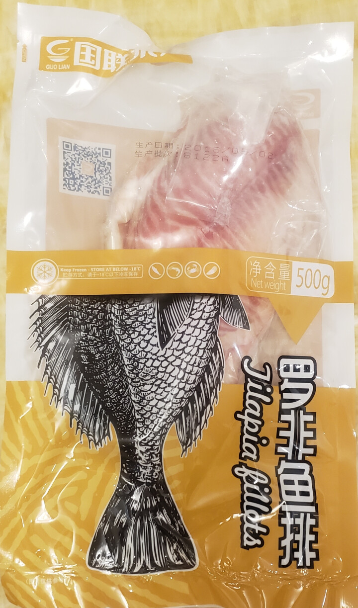 国联 罗非鱼排（BAP认证） 500g/袋 2片 火锅 海鲜怎么样，好用吗，口碑，心得，评价，试用报告,第2张