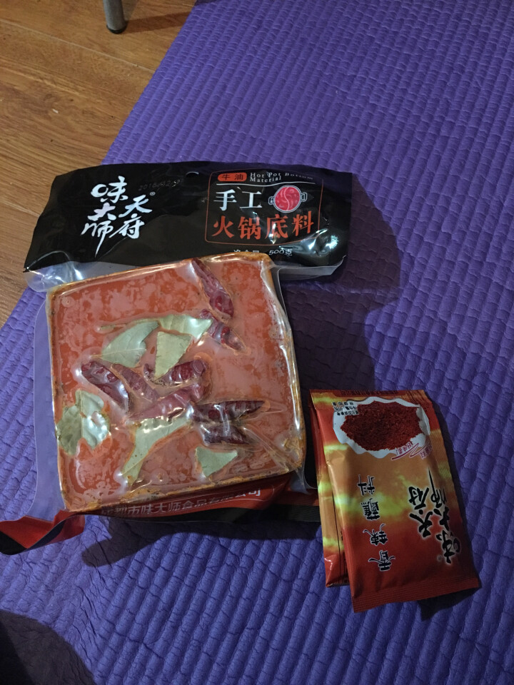 天府味大师手工火锅底料500g香辣牛油火锅底料 浓缩火锅底料 老成都牛油火锅底料 重庆火锅底料怎么样，好用吗，口碑，心得，评价，试用报告,第2张