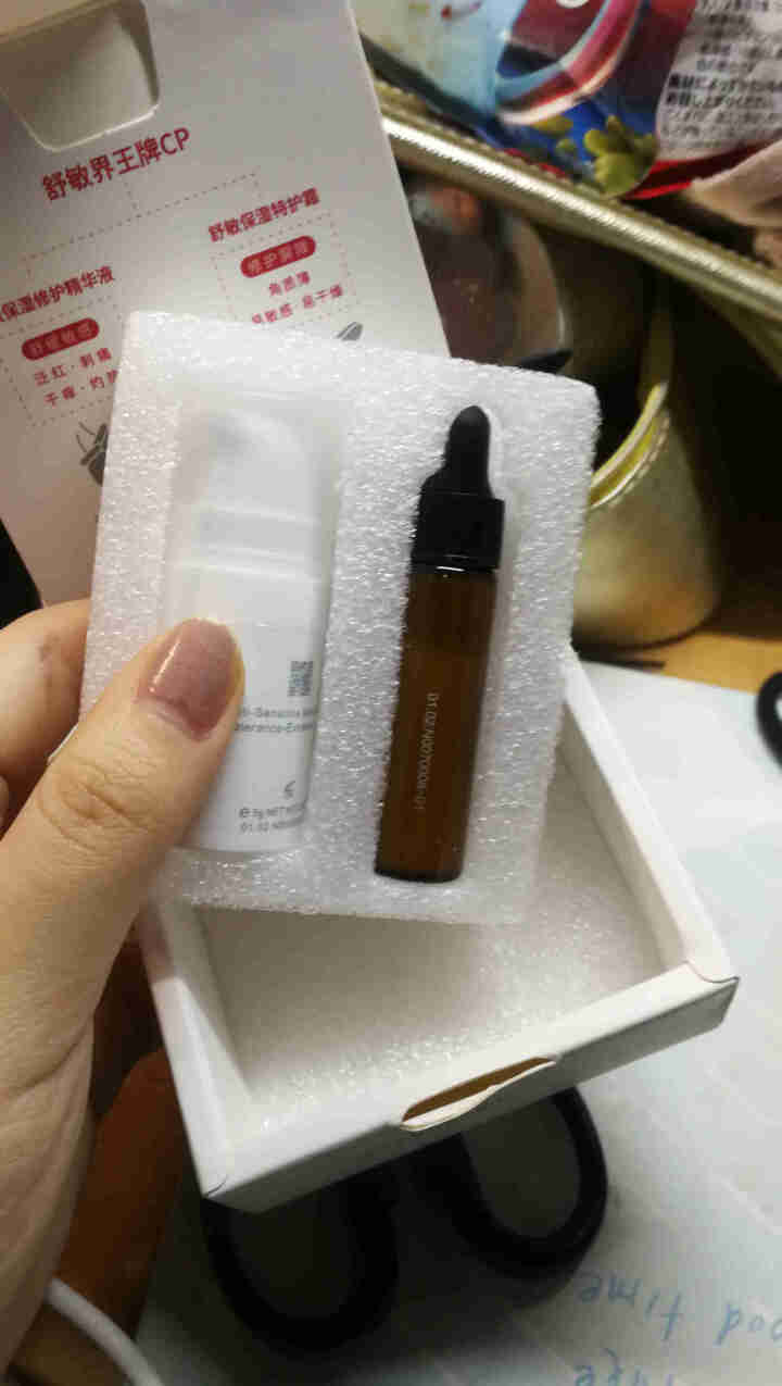 薇诺娜（WINONA）敏肌修护小魔盒【特护霜5g+舒敏精华5ml】怎么样，好用吗，口碑，心得，评价，试用报告,第2张