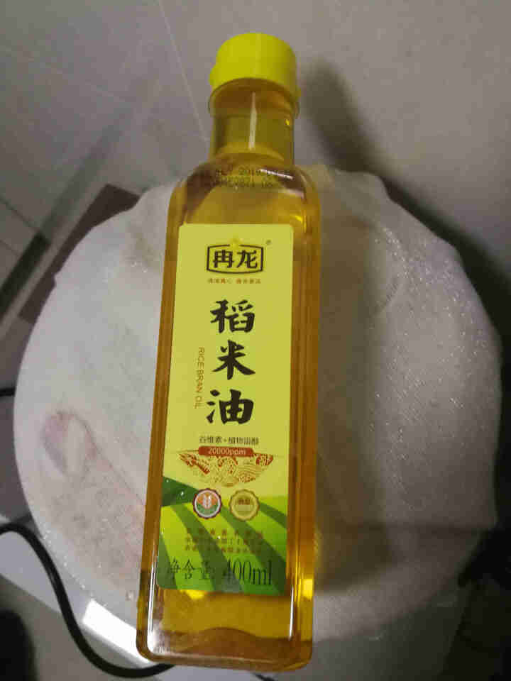 一皖好粮 冉龙稻米油400ml 谷维素植物甾醇食用油 浸出物理精炼米糠油 非菜籽油 2019新油怎么样，好用吗，口碑，心得，评价，试用报告,第2张