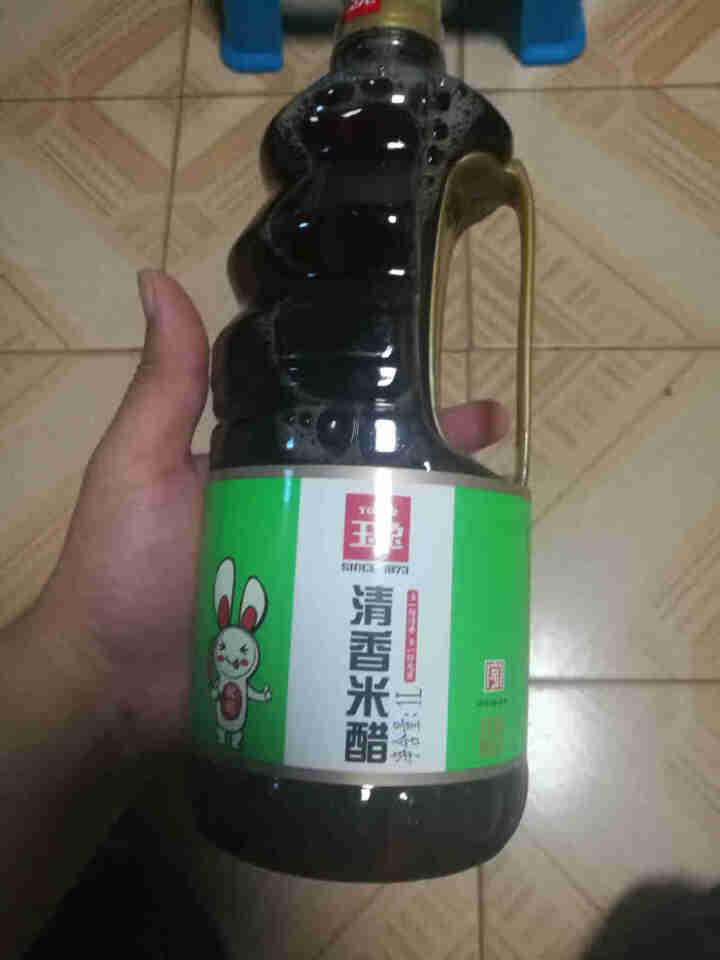 玉兔清香米醋1L*2桶家用实惠装纯粮酿造食醋烹调炒菜凉拌海鲜饺子香甜醋厨房调味品 清香米醋1L*1桶怎么样，好用吗，口碑，心得，评价，试用报告,第4张