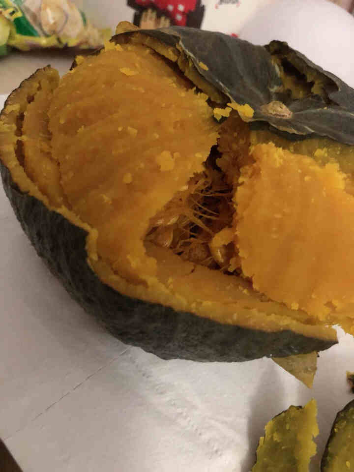 倔丫头 真贝贝南瓜 山东小南瓜2.5kg 板栗味南瓜宝宝辅食日本进口种源 新鲜蔬菜 粉糯香甜 一斤试吃怎么样，好用吗，口碑，心得，评价，试用报告,第4张