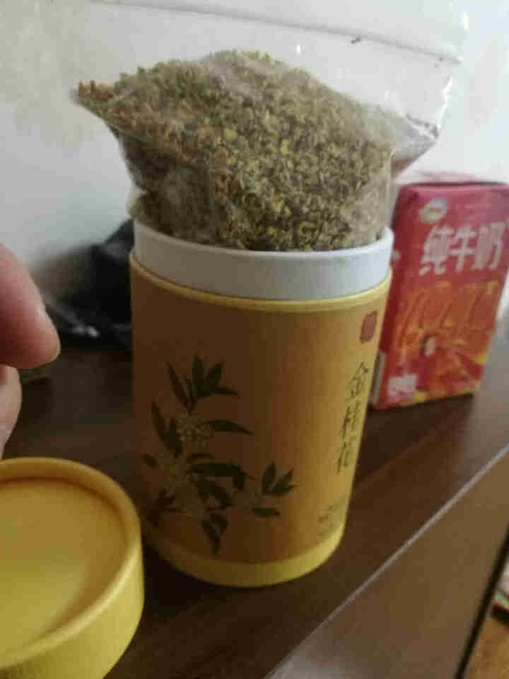 源本农品 桂林脱水桂花茶 干桂花食用 桂花干 广西特产金桂花冻干无硫35g怎么样，好用吗，口碑，心得，评价，试用报告,第4张