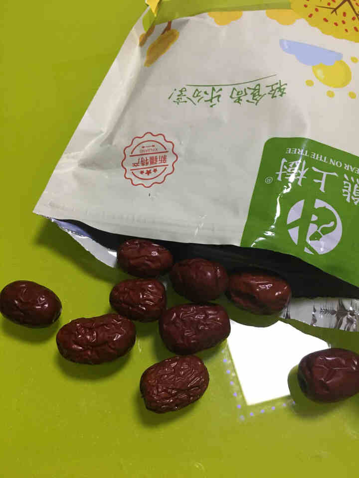 熊上树 新疆灰枣 灰枣特级 新疆特产红枣小甜枣500g/袋 煮粥 炖汤 孕妇休闲零食 蜜饯果干 特级灰枣500g怎么样，好用吗，口碑，心得，评价，试用报告,第4张