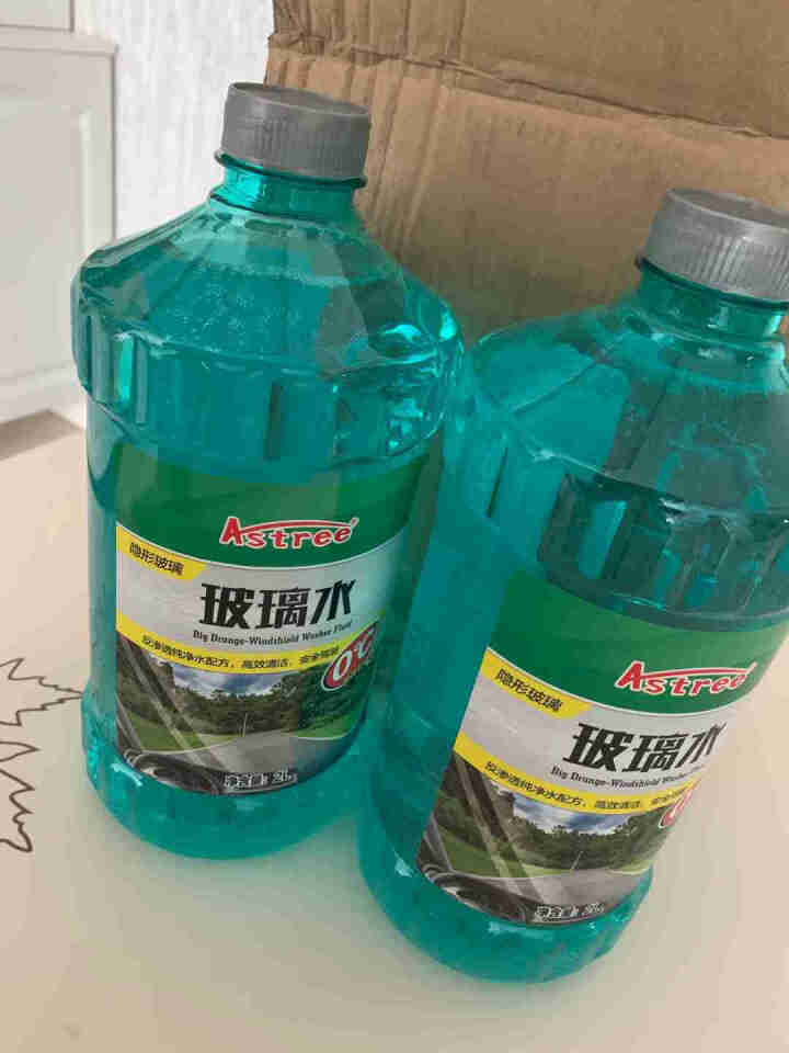 Astree汽车玻璃水雨刮水雨刷精 2L标准装0℃【2瓶】怎么样，好用吗，口碑，心得，评价，试用报告,第4张