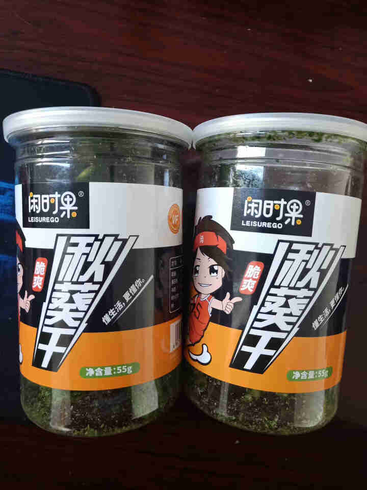 闲时果 闲时零食4罐组合 酥脆大枣红枣脆秋葵脆干混合水果脆 秋葵脆4罐共220g怎么样，好用吗，口碑，心得，评价，试用报告,第5张