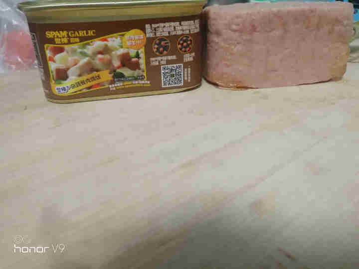 世棒（SPAM）午餐肉罐头蒜香口味198g 开罐即食早餐三明治火锅烧烤麻辣香锅泡面搭档怎么样，好用吗，口碑，心得，评价，试用报告,第3张