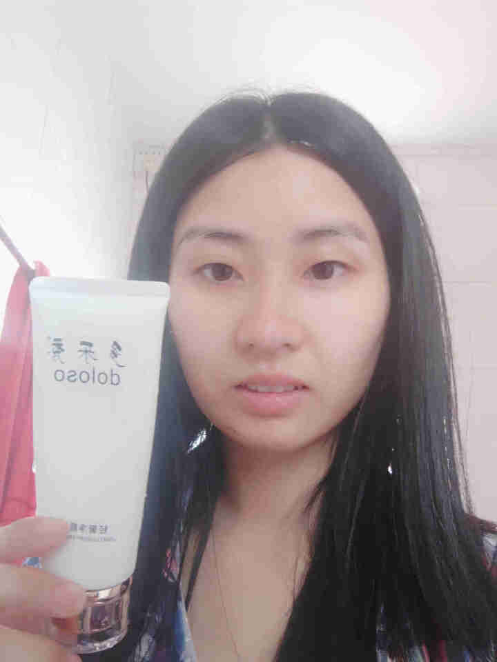 多乐秀doloso氨基酸洗面奶补水保湿洁面乳深层清洁防衰老温和配方不紧绷弱酸性敏感肌男女可用 洁面乳100g*1怎么样，好用吗，口碑，心得，评价，试用报告,第6张