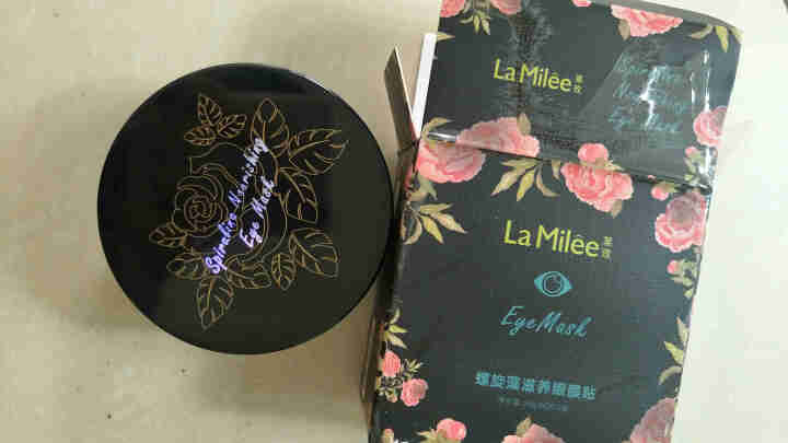 LaMilee（莱玫） 螺旋藻眼膜贴去黑眼圈眼袋细纹淡化细纹鱼尾纹滋润补水眼膜护理眼贴膜紧致眼周 60片/盒怎么样，好用吗，口碑，心得，评价，试用报告,第3张