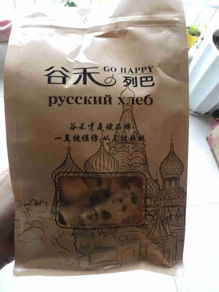 谷禾列巴面包片核桃仁葡萄干果仁休闲零食 袋装列巴干300g怎么样，好用吗，口碑，心得，评价，试用报告,第2张