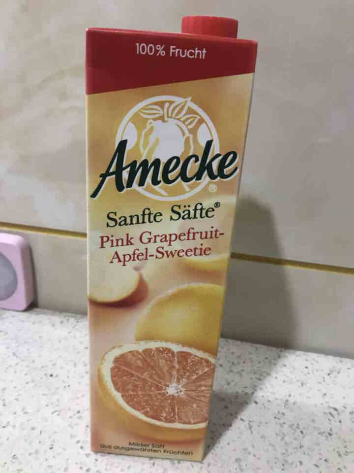 爱美可（Amecke） 爱美可Amecke果汁德国进口果汁1L原装鲜榨果汁鲜榨粉葡萄柚红苹果汁怎么样，好用吗，口碑，心得，评价，试用报告,第4张