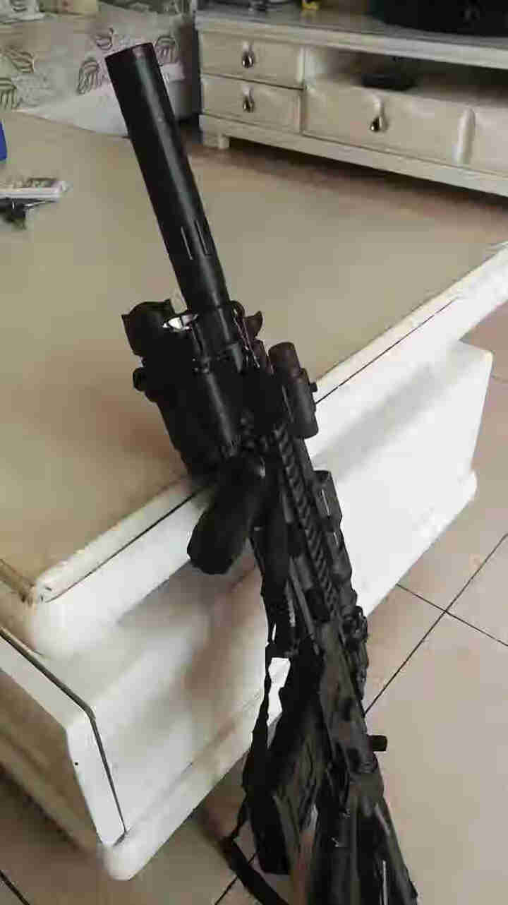 儿童玩具枪 m416手自一体QBZ95式突击步抢 98KAWM可发射水晶弹 下供弹绝地求生吃鸡玩具枪 M416【手自一体】送2万水弹+变色靶+信号枪怎么样，好用,第2张