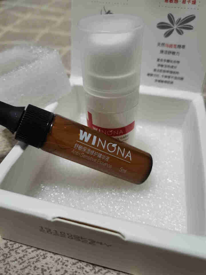 薇诺娜（WINONA）敏肌修护小魔盒【特护霜5g+舒敏精华5ml】怎么样，好用吗，口碑，心得，评价，试用报告,第3张