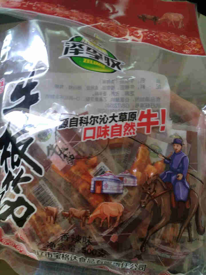 泽李牧牛板筋500g 内蒙古特产肉类零食小吃 新鲜自拌独立小包装 肉干肉脯 香辣怎么样，好用吗，口碑，心得，评价，试用报告,第4张