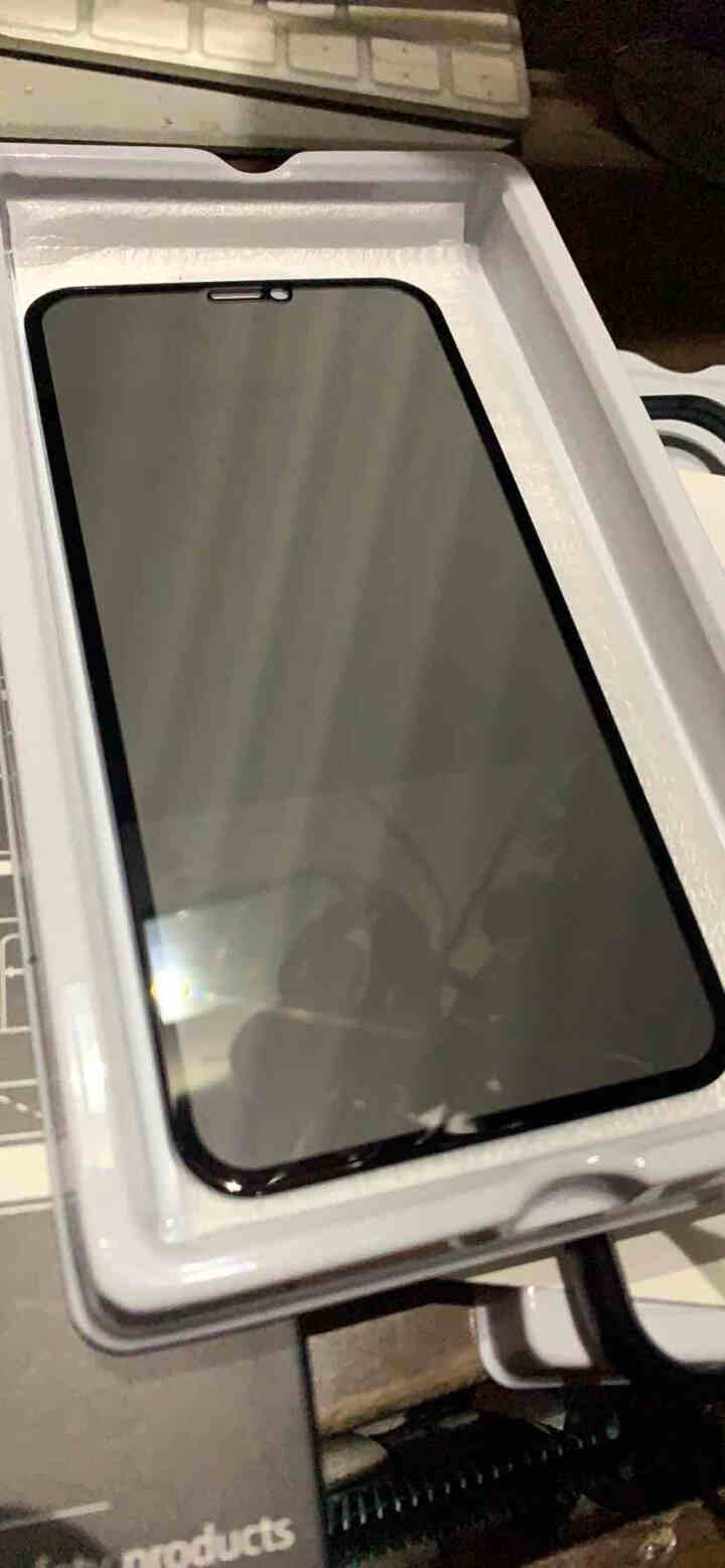 【美国W&P】苹果11/XS/XR钢化膜iPhone11Pro Max全屏覆盖9D防窥钢化玻璃手机膜 【苹果11/XR】防窥款（通用）怎么样，好用吗，口碑，心得,第2张