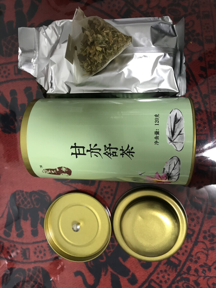 壹三一世 养生茶 体质茶 气虚 阳虚 阴虚 血瘀 特禀 湿热 痰湿 气郁体质专用茶 九种泡水喝的饮品 气郁体质专用 甘亦舒茶  120g/罐怎么样，好用吗，口碑,第3张