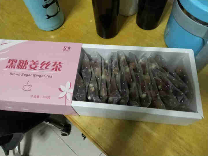 黑糖姜茶大姨妈红糖姜丝玫瑰茉莉花茶桂圆红枣枸杞五宝八宝茶补气养血月经女姜枣茶红糖水可搭驱寒暖宫养生茶 黑糖姜丝红枣茶【第2件75折】怎么样，好用吗，口碑，心得，,第4张