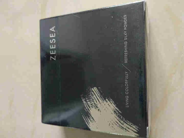 ZEESEA 滋色蜜粉饼13g 控油遮瑕定妆粉散粉 姿色干粉饼持久保湿底妆粉底高光修容晚安气垫不脱妆 象牙白（情人节礼物）怎么样，好用吗，口碑，心得，评价，试用,第2张