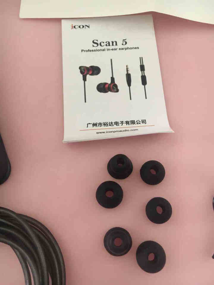 iCON 艾肯 SCAN5 入耳式监听耳机耳塞 适用于手机电脑网络K歌主播直播主持录音棚 3米线长 SCAN5耳机 单品标配怎么样，好用吗，口碑，心得，评价，试,第4张