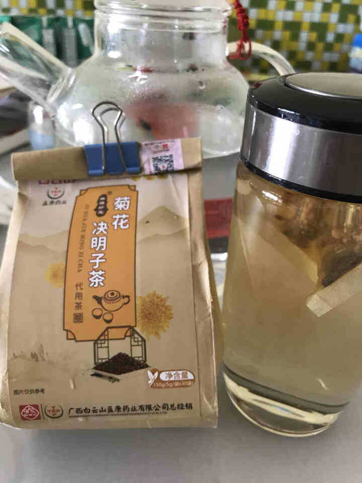 白云山菊花决明子茶枸杞护肝茶泡茶包去火清热护养肝牛蒡根茶金银菊花茶健康养生茶 买2送1 买4送2怎么样，好用吗，口碑，心得，评价，试用报告,第6张