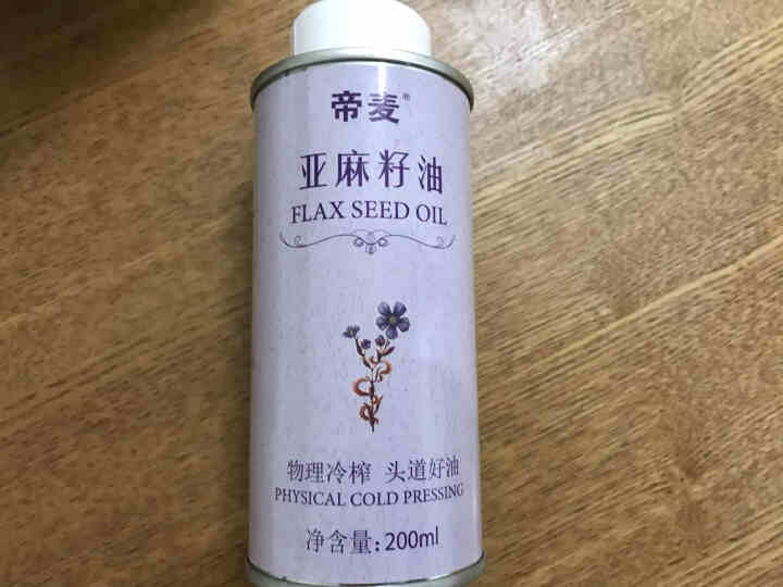 帝麦 食用油 亚麻籽油 物理冷榨脱蜡 胡麻油200ml铁罐装 适用于婴幼儿宝宝怎么样，好用吗，口碑，心得，评价，试用报告,第3张