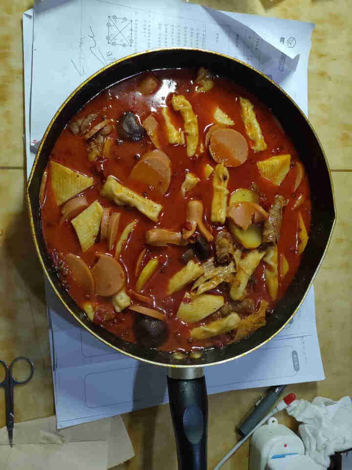 秦妈麻辣重庆味火锅底料200g 家用红汤牛油老火锅底料怎么样，好用吗，口碑，心得，评价，试用报告,第4张