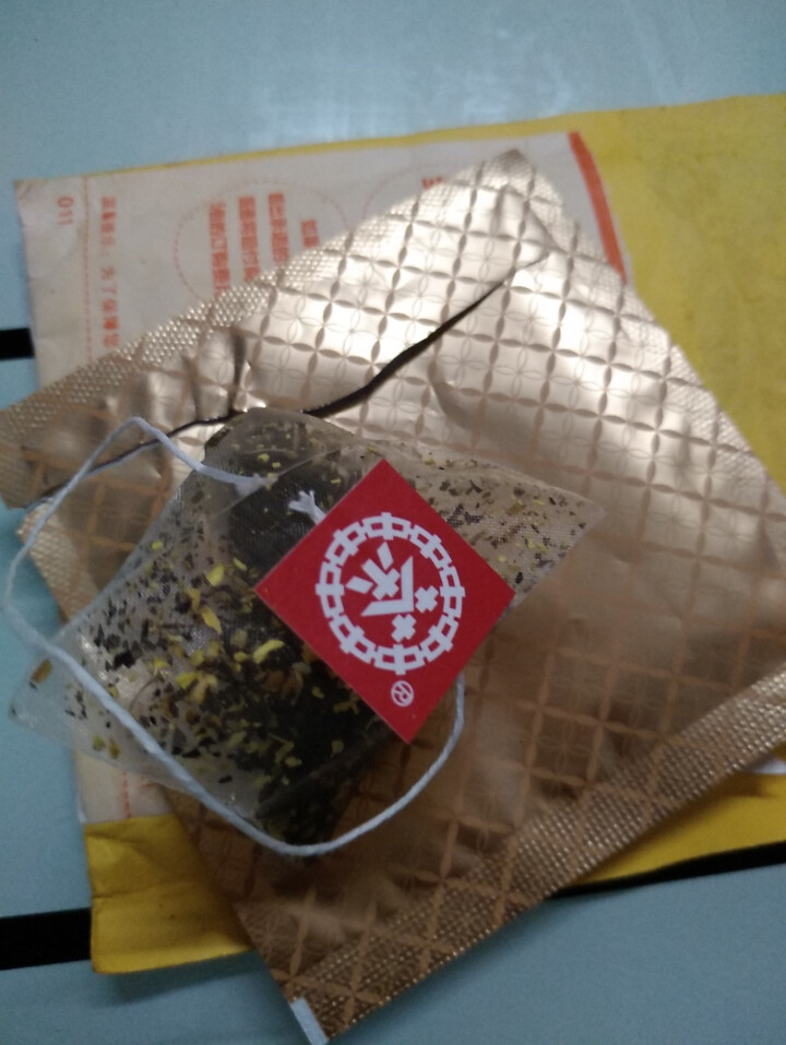 中粮集团中茶清茶大红袍乌龙茶 茶叶袋泡茶10包一盒25g 大红袍试用装(1袋)怎么样，好用吗，口碑，心得，评价，试用报告,第4张