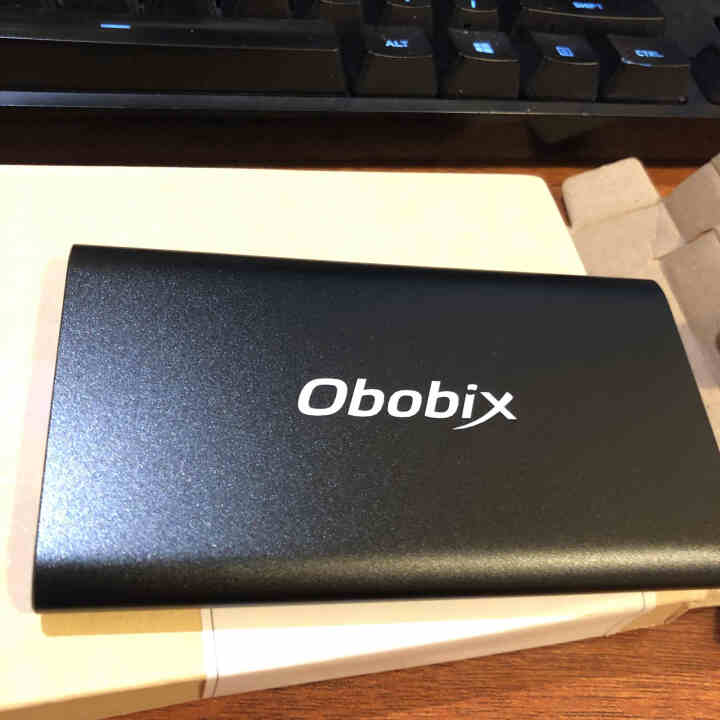 OBOBIX手机充电宝4000毫安超薄小巧便携锂聚合物电芯多口输入输出超薄小巧白色移动电源通用充电源 915P黑色 4000mAh怎么样，好用吗，口碑，心得，评,第3张