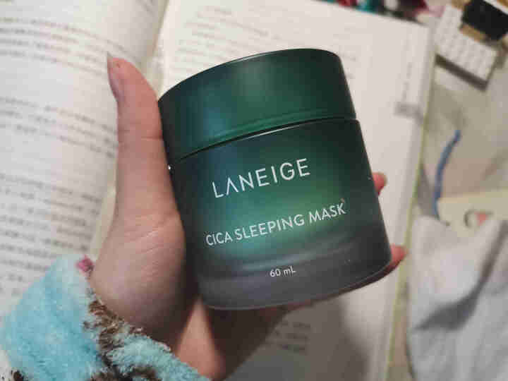 兰芝(LANEIGE)面膜 夜间修护睡眠面膜免洗 锁水保湿洁净修护水润柔软肌肤 护肤品 兰芝夜间舒缓修护睡眠面膜60ml怎么样，好用吗，口碑，心得，评价，试用报,第4张