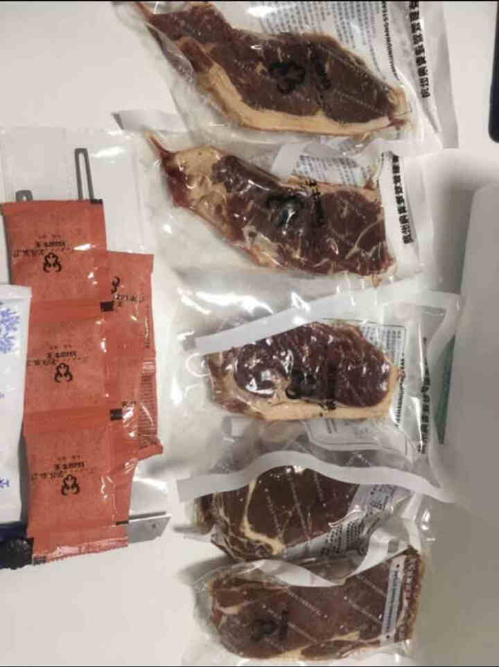 铁扇牛王手工整切西冷牛排160g谷饲安格斯牛肉微腌西冷牛扒 进口儿童牛排 健身推荐生鲜 西冷160g（六片装）怎么样，好用吗，口碑，心得，评价，试用报告,第2张