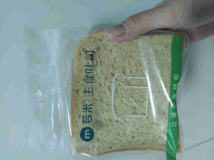 若米面包健身代餐食品无油无蔗糖饱腹吐司脂肪热量早餐零营养休闲零食小吃 若米吐司面包1份怎么样，好用吗，口碑，心得，评价，试用报告,第2张