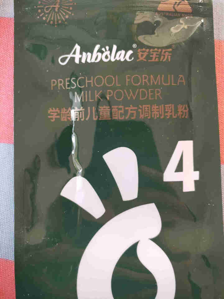 安宝乐（Anbolac） 澳洲原装进口OPO乳铁蛋白配方儿童奶粉4段35g（3,第2张